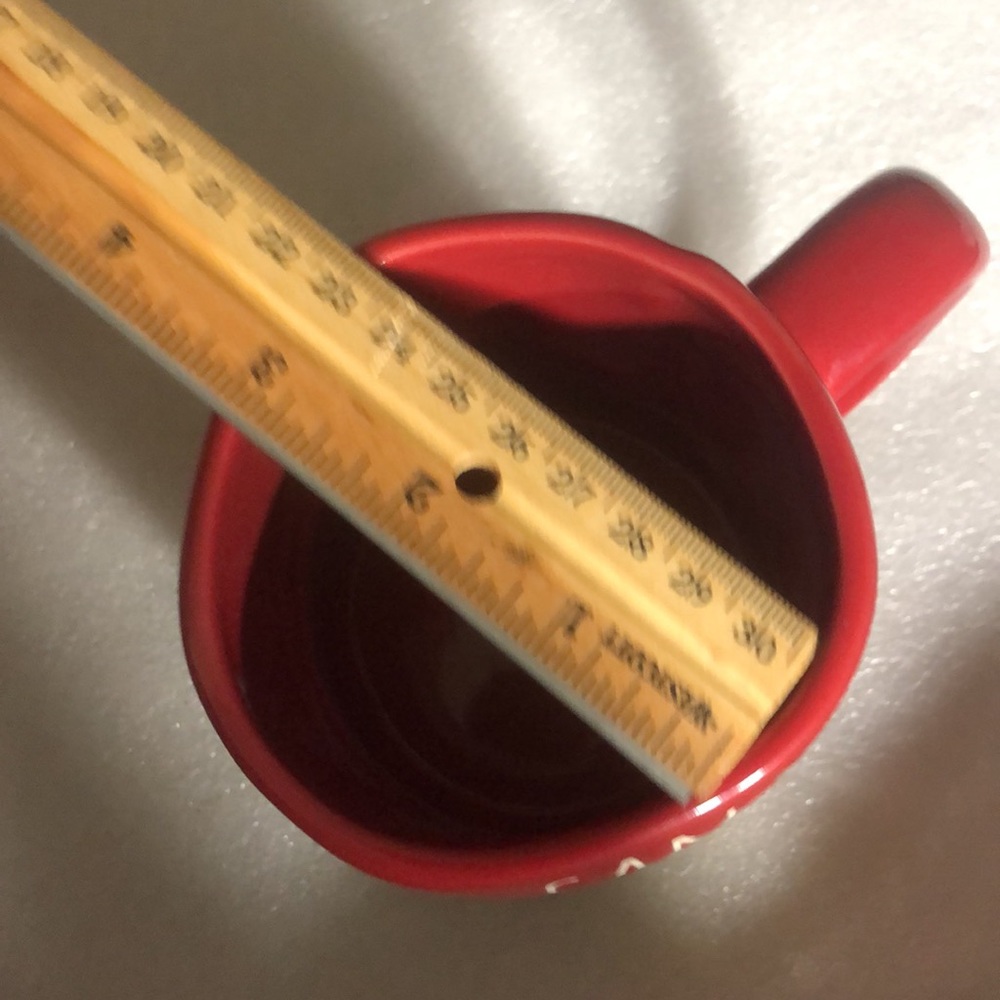 Rae Dunn Santa Mug Holiday Red Ceramic Cup Decor Gift Christmas Gift Clause - Picture 10 of 10